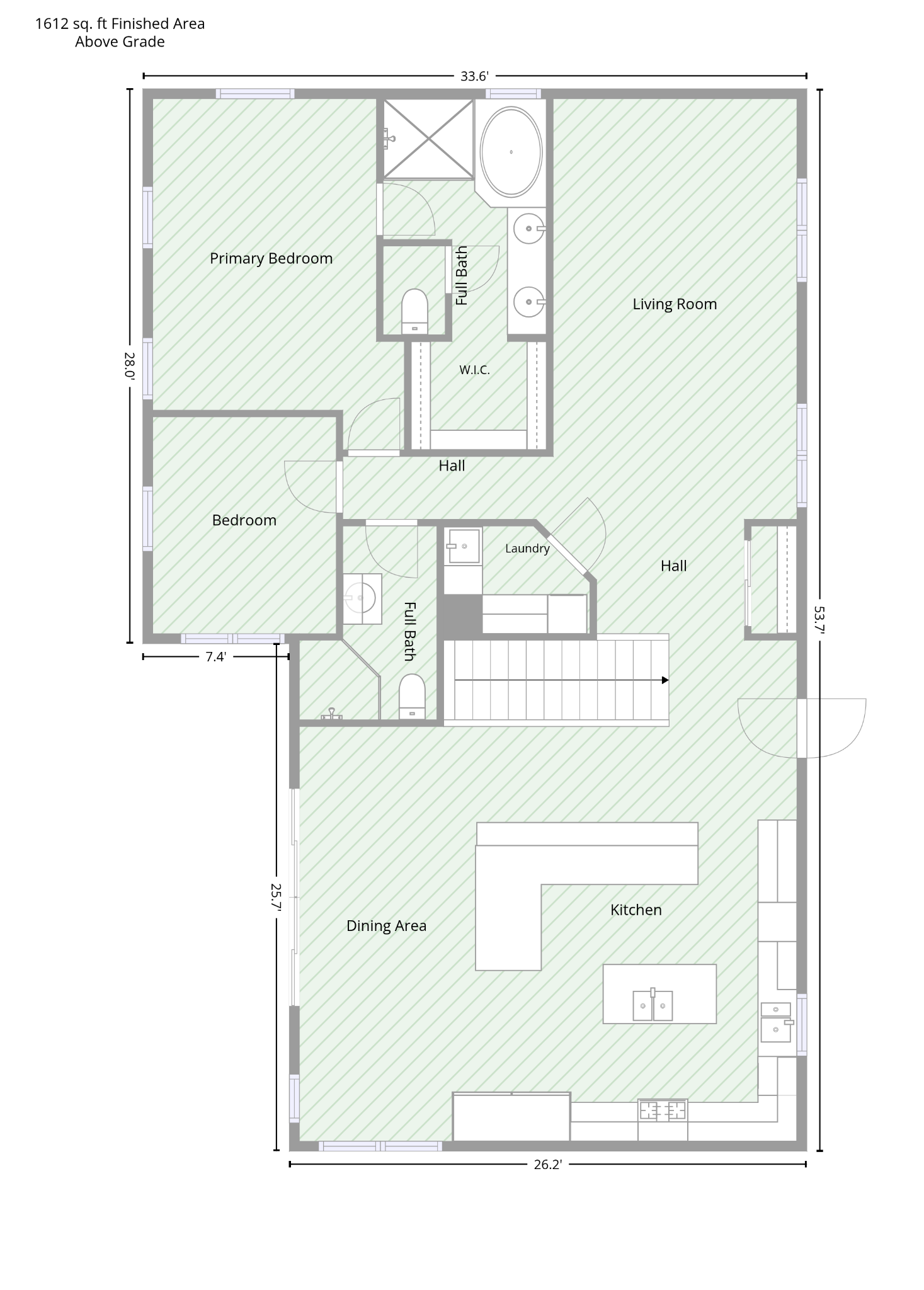 81 Cheyenne Avenue upper level floor plan